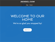 Tablet Screenshot of dendel.com